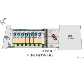 ★手数料０円★川崎市中原区宮内２丁目　月極駐車場（LP）